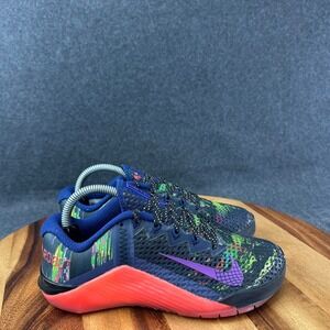 Nike Metcon 6 I Am Not A Robot Blue Pink Green Training Shoe CT1246-460 Womens 5
